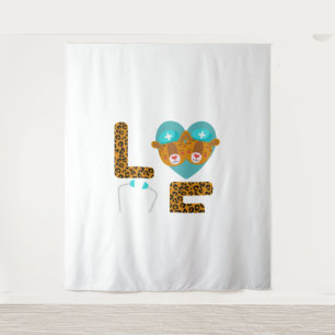 Tenture Love Nurse Life Cheetah 5