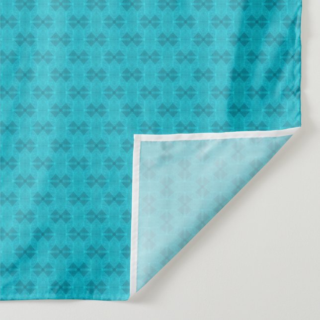 Tenture Lumière bleue néon texturée. (Détail)