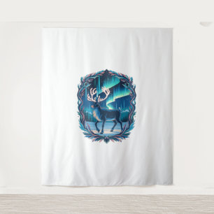 Tenture Luminosité magique des rennes