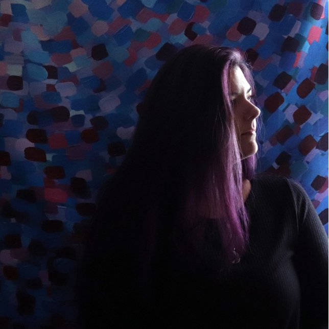 Tenture Lune Abstraite (Créateur téléchargé)