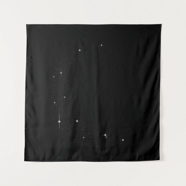 Tenture Lune étoilée  (Devant)