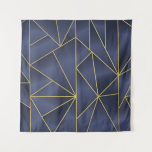 Tenture Luxe or géométrique sans couture motif
