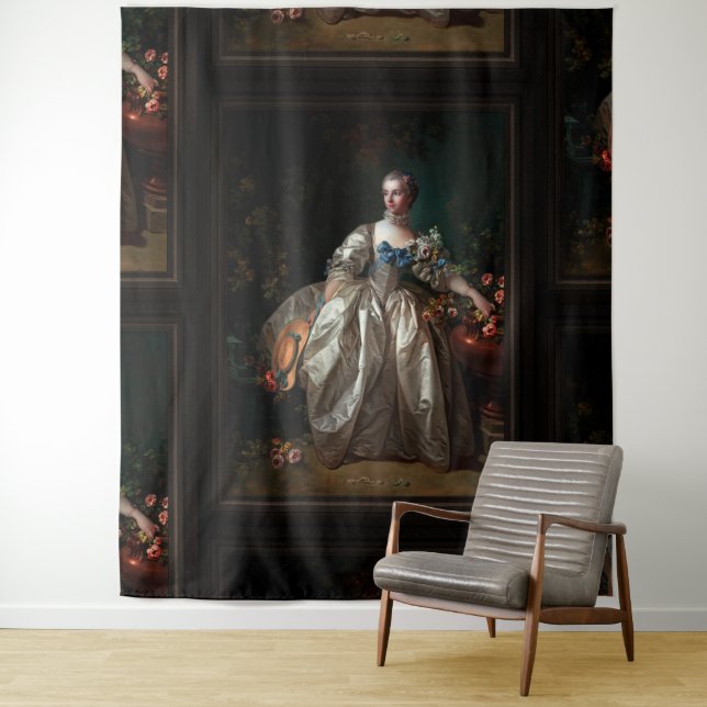 Tenture Madame Marguerite Bergeret (En situation)