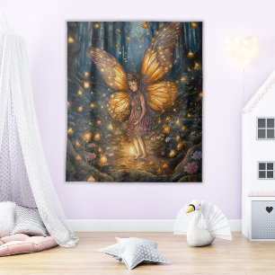 Tenture Magic Fairy Art Enfants ou Nursery Room Wall