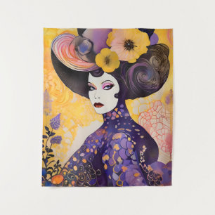 Tenture Magnifique Drag Queen Klimt Style