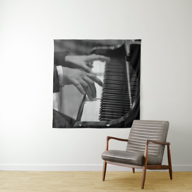 Tenture Magnifique œuvre d'art pour piano (En situation)