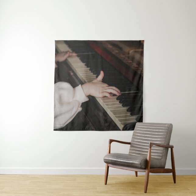 Tenture Magnifique œuvre d'art pour piano (En situation)