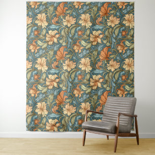 Tenture Main artistique classique dessinée William Morris 
