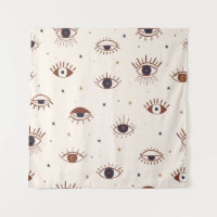 Main Tirée Yeux Mystique Motif sans Seamless. Evil