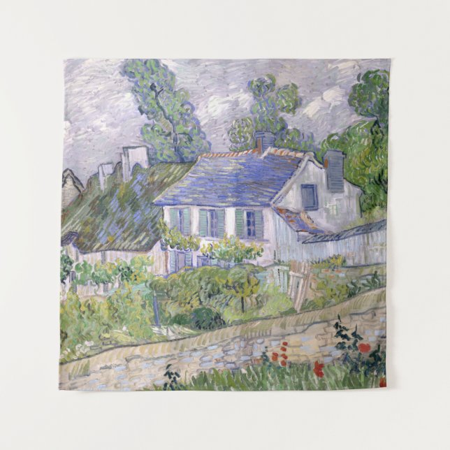 Tenture Maisons à Auvers Vincent  van Gogh   (Devant)