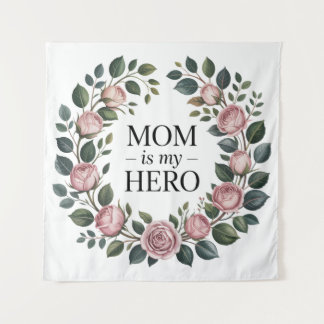 Tenture Maman est mon héroïne