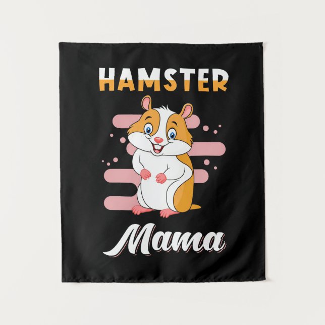 Tenture Maman hamster (Devant)