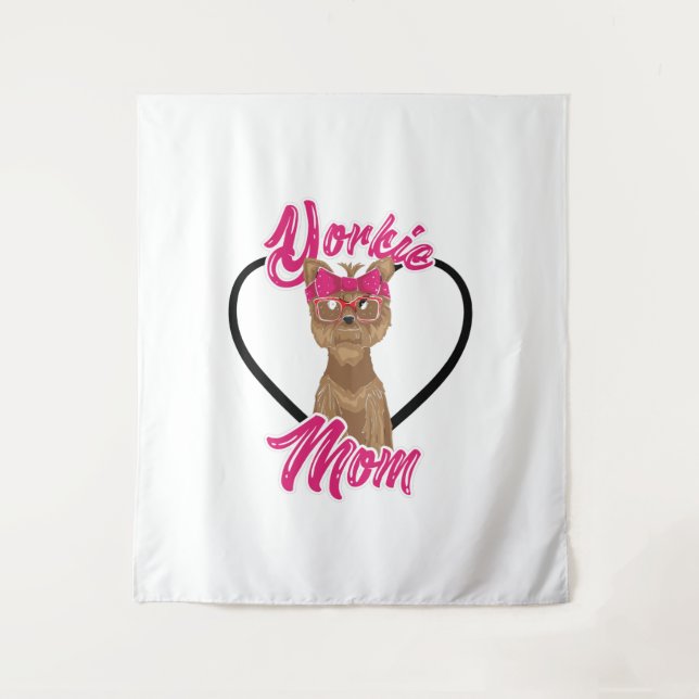 Tenture Maman Yorki (Devant)