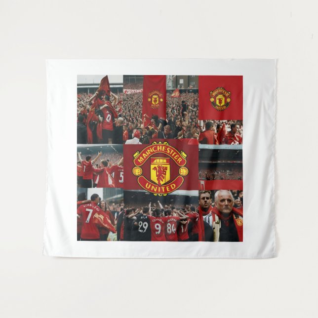 Tenture Manchester United (Devant (Horizontal))