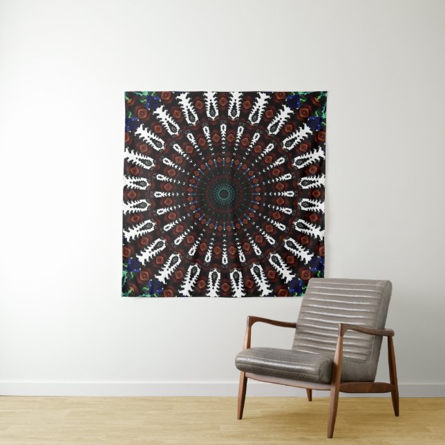 Tenture Mandala Autochtone (En situation)