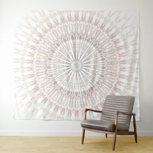 Tenture Mandala beige