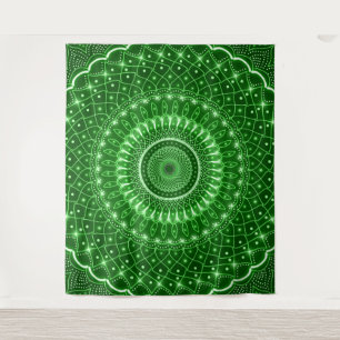 Tenture Mandala boho de guérison moderne spirituelle indie