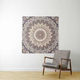 Tenture Mandala Brown