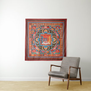 Tenture Mandala de Jnanadakini