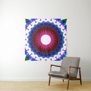 Tenture Mandala de l'égaliseur inversé