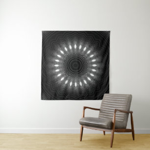 Tenture Mandala de l'ombre lumineuse
