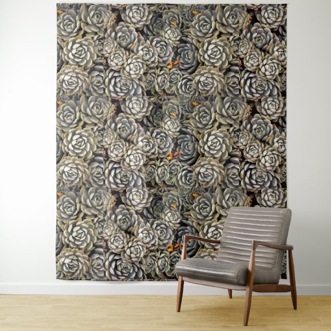 Tenture Mania plante de glace (En situation)