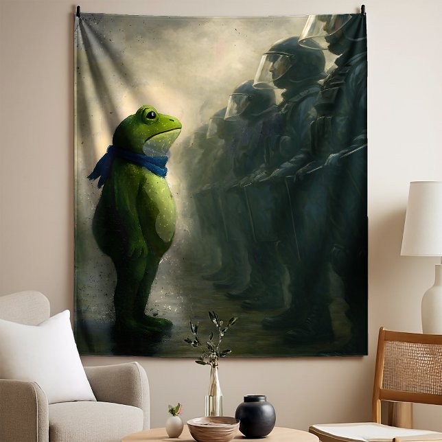 Tenture Manifestation de la Grenouille de Portland (Créateur téléchargé)
