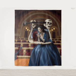Tenture Manifeste intention Occult Dark Witchy AI Art