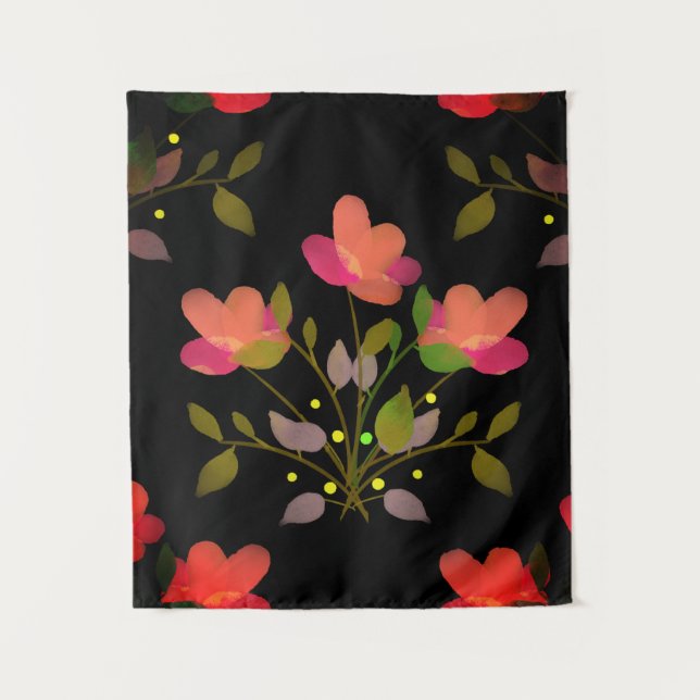 Tenture Manila Shawl Style Floral (Devant)