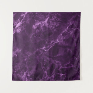 Tenture Marbre violet foncé : texture luxueuse.