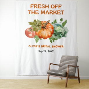 Tenture Marché des agriculteurs Frais hors Fête des mariée