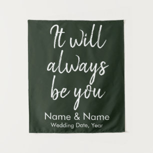 Tenture Mariage campagnard Contexte de la cérémonie Hunter