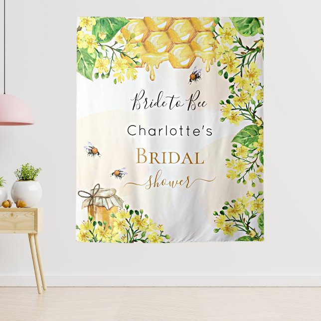 Tenture Mariage civil de la future mariée abeille à miel f (Créateur téléchargé)