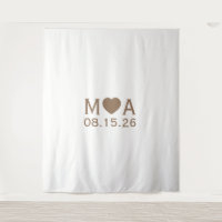 Mariage Couple Monogrammes arrière-plan