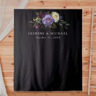 Tenture Mariage Floral Gothique et Maussade