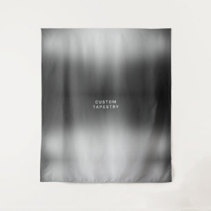 Tenture Mariage gris argenté et texte personnalisé