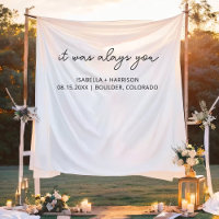Mariage moderne Accueil personnalisé Boho Wedding 