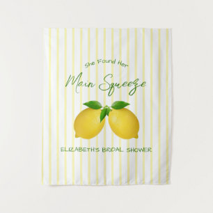 Tenture Mariée au citron Main Squeeze