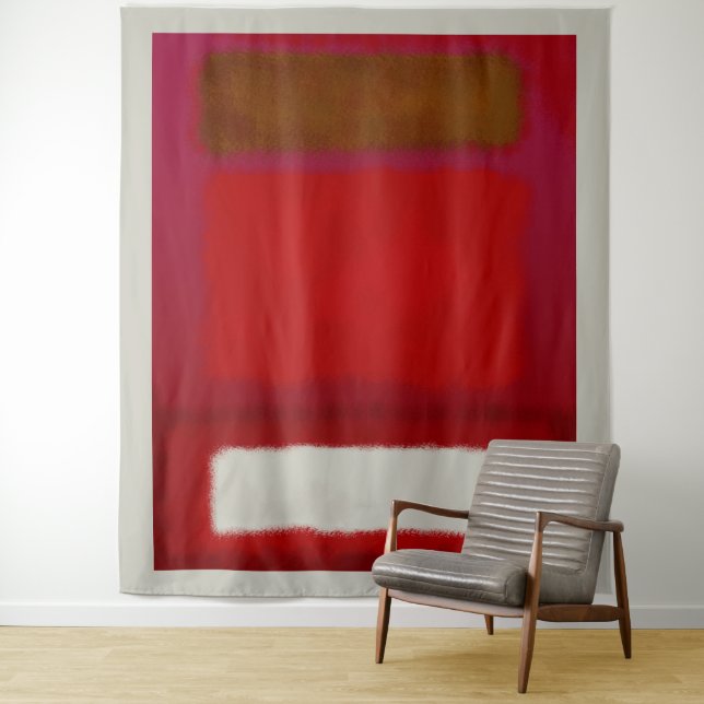 Tenture Mark Rothko art dans le style numérique 16 (En situation)