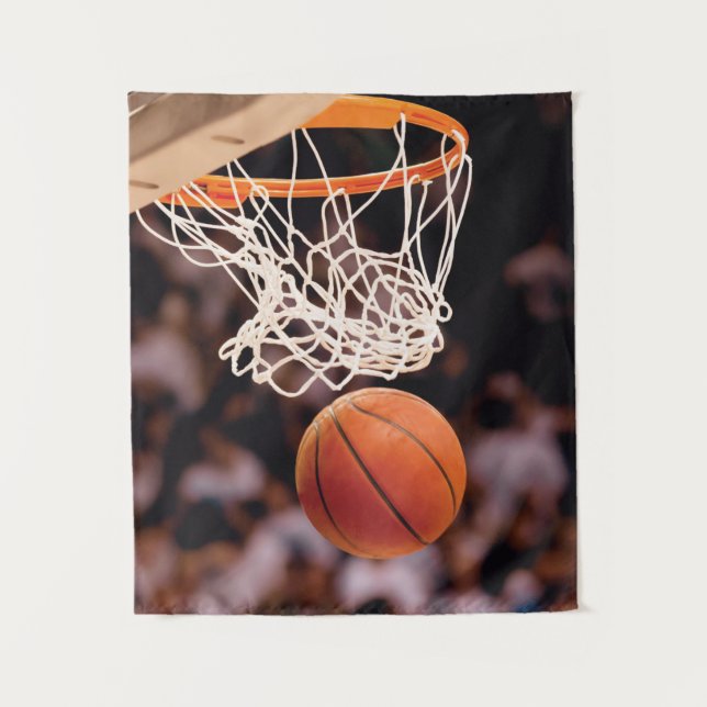 Tenture Marquage au basket-ball (Devant)