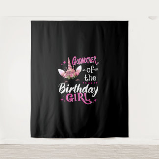 Tenture Marraine de la fille qui fête son anniversaire Lic