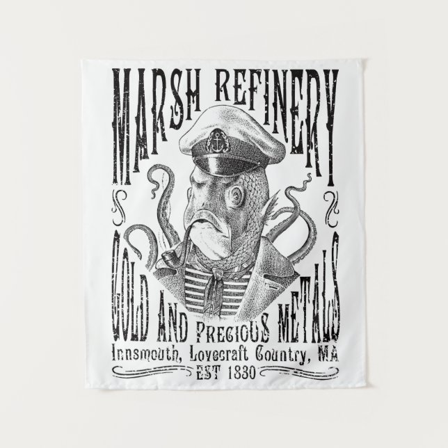 Tenture Marsh Refining Company Innsmouth Lovecraft (Devant)