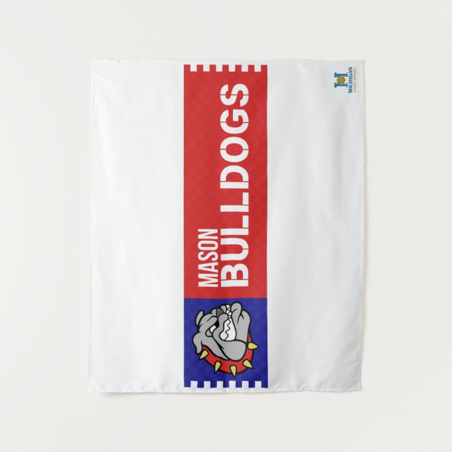 Tenture Mason Bulldogs #2 (Devant)