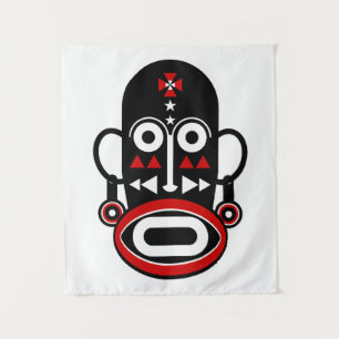 Tenture Masque Tribal Africain