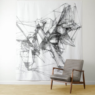 Tenture Méca Sci-Fi Wall Art