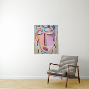 Tenture Méditation Alexej von Jawlensky Art figuratif