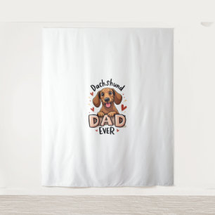 Tenture Meilleur Dachshund Papa Jamais T Chemise