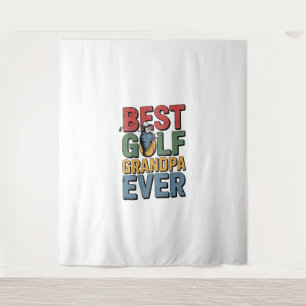 Tenture Meilleur Grand-Père De Golf
