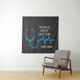 Tenture Meilleur Médecin de Tous les Temps Appréciation Me