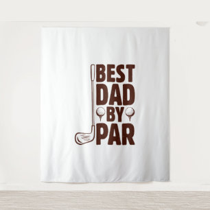 Tenture Meilleur papa par Parc Golf Papa